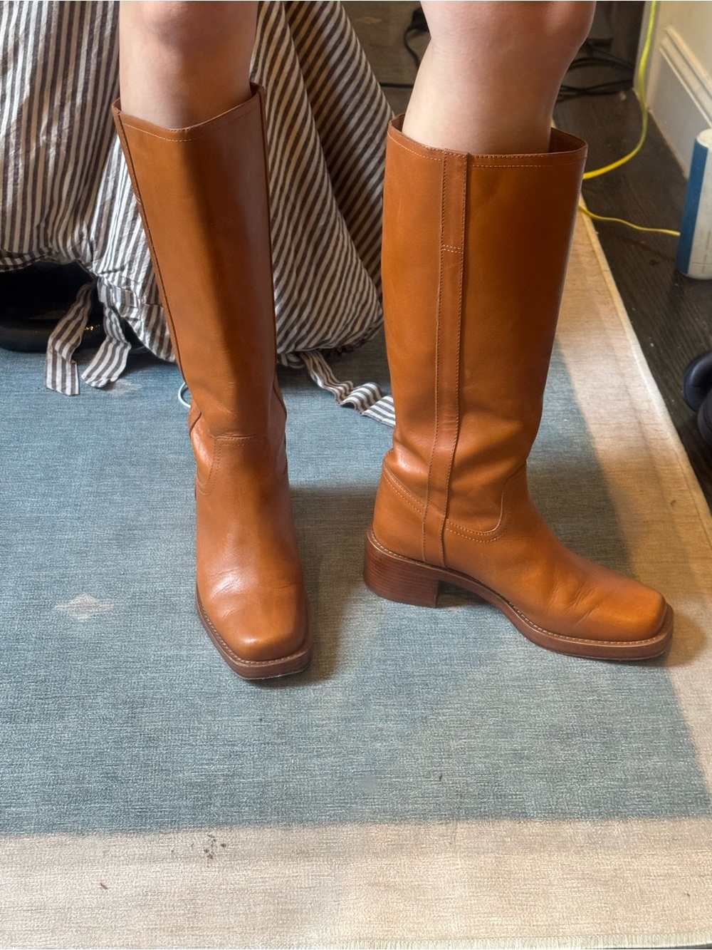 Reformation leather boots